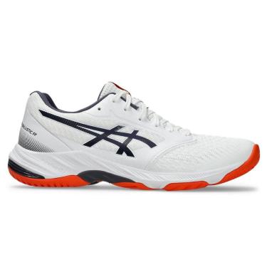 Imagem de Tênis Asics Netburner Ballistic FF 3 Masculino - Branco+Azul