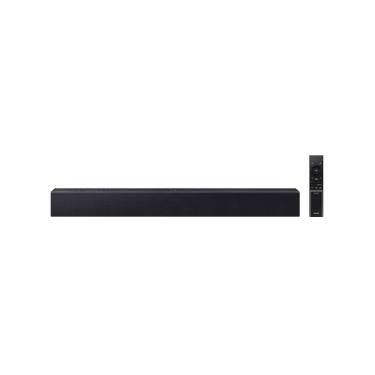 Imagem de Soundbar Samsung HW-B400F, com 2.0 canais, Bluetooth, Subwoofer integrado e HDMI ARC