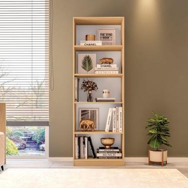 Imagem de Estante Livreiro Multiuso Eliana Com 5 Nichos Montana