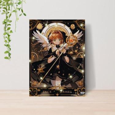 Imagem de Quadro Sakura CardCaptor Anime A4  Placa MDF 04 - Lomi Art