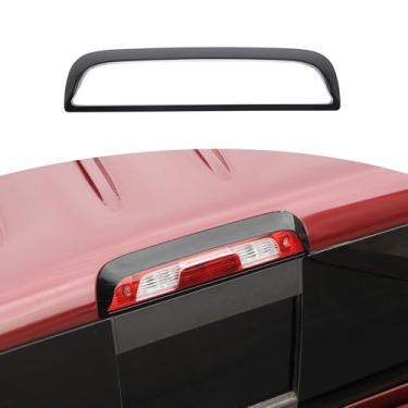 Imagem de RT-TCZ Capa para Silverado Third 3rd Brake Light Trim Cover for Chevy Silverado 2014-2018 para GMC Sierra 2014-2020 Acessórios externos pretos 1 peça