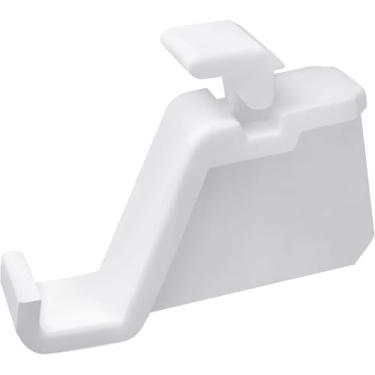 Imagem de W11724411 Suporte de forno de micro-ondas compatível com KitchenAid Whirlpool parede forno microondas elemento clipe, W10909479 suporte de aquecedor substitui 461967753871 252262898008 W10120232