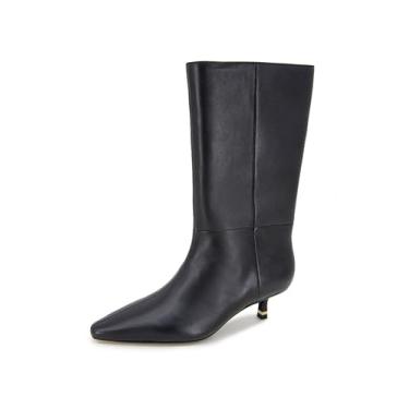 Imagem de Kenneth Cole New York Meryl feminina, Couro preto, 39