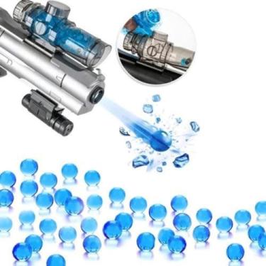 Imagem de Bolinhas De Gel P/ Arminhas de Brinquedo de (7 À 8mm) 20.000 - POLIBRI