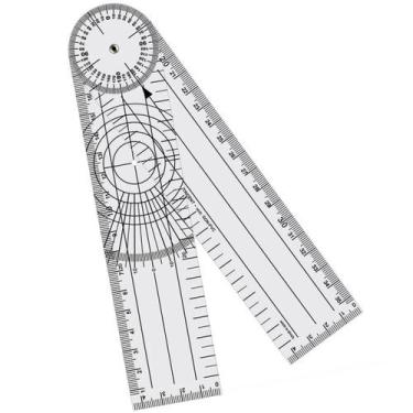 Imagem de Goniometro Grande Fisioterapia Ortopedico Membros Articular Fisioterap