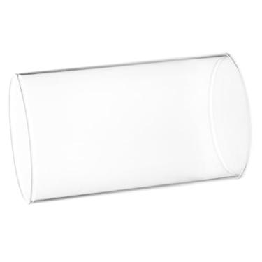 Imagem de Toyvian Suporte de Vela de Cilindro de Vidro, Suporte de Vela Alto para Vaso de Flores Transparente, de Vidro Transparente para Mesa, Sala de Estar, Peça Central de Festa, Decoração de