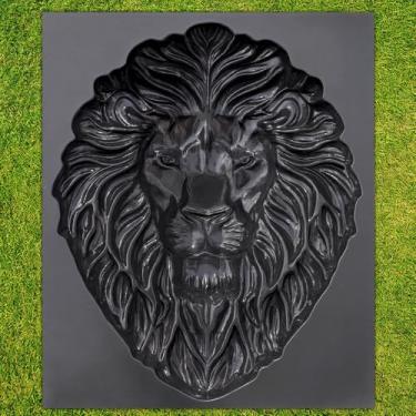 Imagem de BETONEX Molde de Leão Moldes de concreto ABS 2 mm - Molde de estátua de leão para concreto - Molde de jardim DIY King Forms Cimento reutilizável