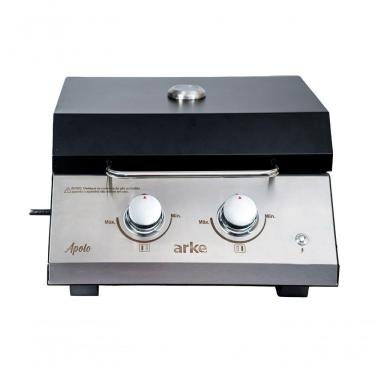 Imagem de Churrasqueira A Gás Glp De Bancada Acendimento Elétrico Grelha Carnes E Legumes Apolo-arke