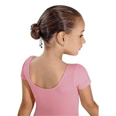 Imagem de COLLANT INFANTIL MANGA CURTA ROSA SÓ DANÇA-Feminino