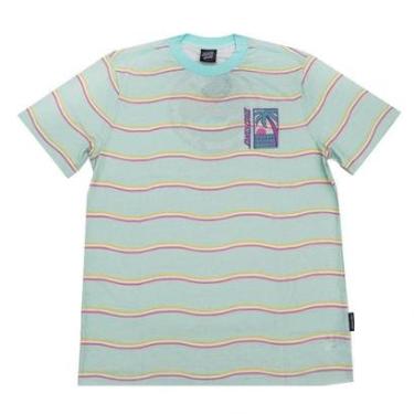 Imagem de Camiseta Santa Cruz Especial Paradise Break - Verde Água-Masculino