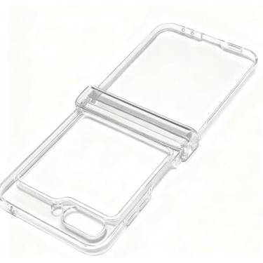 Imagem de Capa transparente de TPU transparente à prova de choque para Samsung Galaxy Z Flip7 Flip6 Flip5 Flip4 (flip5)