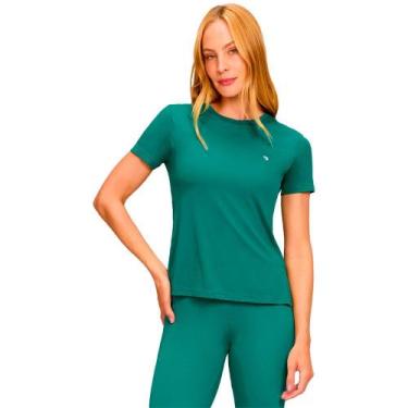 Imagem de Camiseta Alto Giro Eterna Gola Redonda Feminina, Verde, G