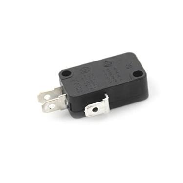 Imagem de UHFILYQBA Interruptor de botão 28 x 16 cm micro interruptor de contato pequeno para forno micro-ondas pequeno interruptor