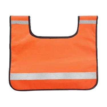 Imagem de Ysyqkn Amortecedor de Cabo de Guincho, Cabo de Recuperação, Acessório de Amortecedor, Faixa Refletora de Alta Visibilidade, Almofadas de Reboque, Laranja, Tamanho real