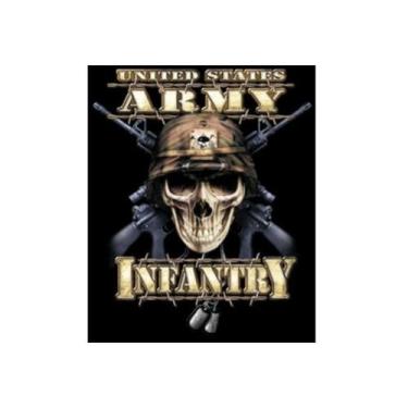 Imagem de Adesivo Army Infantry Adesivo Externo - Mundo Do Militar
