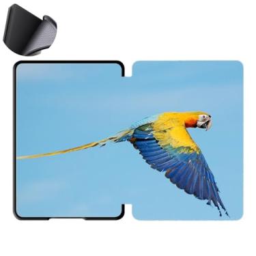 Imagem de Yzlvigrous Capa para Kindle Paperwhite 12th/Coloroft Signature Edition 1ª Geração 2024, Tampa Traseira de TPU Macia de 7 Polegadas com Sono/despertar Automático, Modelo: SA569P/SA59CP/SA568B