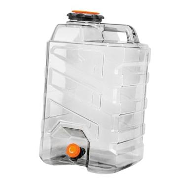 Imagem de kowaku Balde dispensador de água à prova de vazamentos, recipiente reutilizável para armazenamento de bebidas, recipiente para transporte de água, barril, 28l