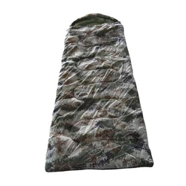 Imagem de menolana Saco de dormir para acampamento, mantenha aquecido, envelope, saco de dormir ao ar livre, para viagens de emergência, atividades ao ar livre, trekking, Camuflagem Digital 1.3kg