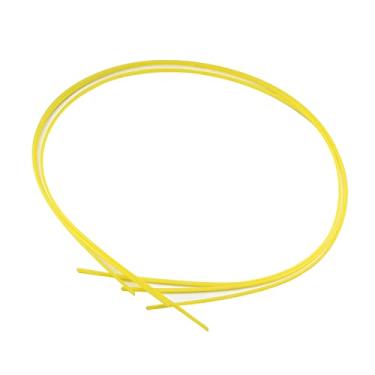 Imagem de 10 hastes de solda de plástico, 0,1" (2,5 mm) de diâmetro x 3,28 pés (1 m) varas redondas de PP, para reparo diário de plástico de para-choques de carro, amarelo