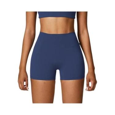 Imagem de Shorts De Yoga Femininos De Cintura Alta Secagem Rápida Respirável Lev