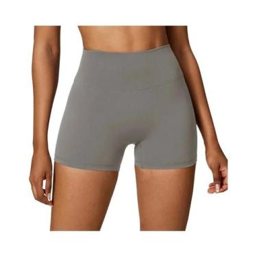 Imagem de Shorts De Yoga Femininos De Cintura Alta Secagem Rápida Respirável Lev