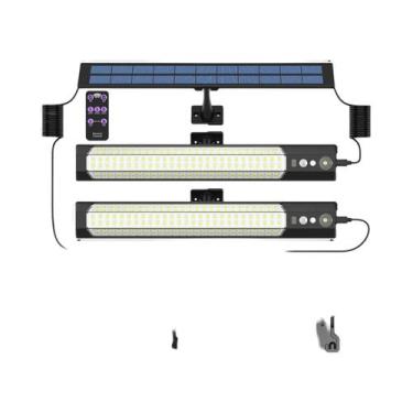 Imagem de Lâmpada De Parede LED Solar Com Sensor De Movimento Para Exterior, IP6