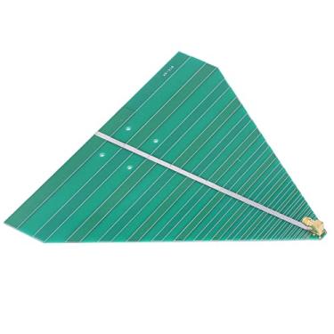 Imagem de FTVOGUE Antena Periódica UWB Log, Antena de Banda Larga Wifi de Alto Ganho de 50 W para de Rede, Processo de Estanhagem Completo, Desempenho Estável, Boa Durabilidade, Ampla Faixa de Frequência, Bom