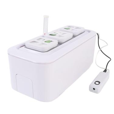 Imagem de Generic Plantador de Auto-irrigação, system de Cultivo Hidropônico Automático Com Monitor de Nível de água e Alerta de água Baixa, para Plantas de Interior, Vegetais No Peitoril da Janela (plugue