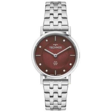 Imagem de Relógio Technos Feminino Slim Prata - 2025LUK/1N-Feminino