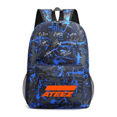 Imagem de Mochila escolar Ateezs Cartoon Anime Kids Oxford 29x14x40cm