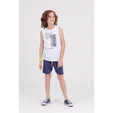 Imagem de Conjunto Regata Infantil Web Game Branco-Masculino