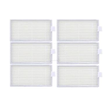 Imagem de Compatible With ILife Hepa Filter V5 V5s V3 V3S V5S V50 Pro V55 X5 Robot Vacuum Cleaner Accessories Spare Parts Replacement Consumables(6PCS Hepa Filter)
