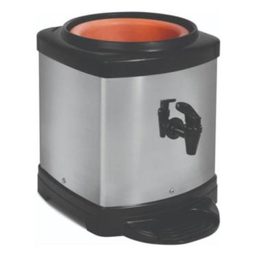 Imagem de Suporte Galão Água Inox Com Cuba De Barro Cerâmica - DCasa