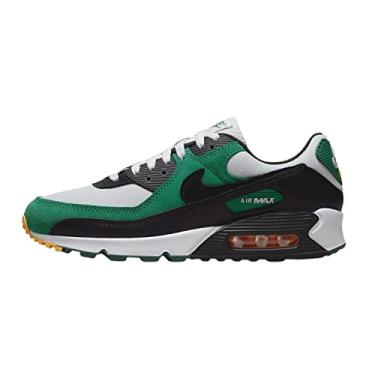 Imagem de Nike Tênis masculino Air Max 90, Platina, preto, verde, 42