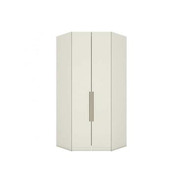 Imagem de Guarda Roupa Closet De Quarto De Canto Oblíquo Mc05 Seletto C- 2 Portas E 3 Gavetas Areia - Henn