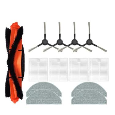 Imagem de Main Side Brush Cover HEPA Filter Mop Compatible With Xiaomi S20 / D106 Cleaner Robot Vacuum Cleaner Replacement Parts Accessories(014)