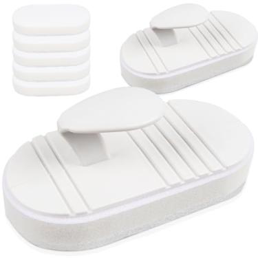 Imagem de TidyMister Almofada de limpeza para banheira de hidromassagem e spa – Almofadas de limpeza portáteis flexíveis que não arranham para jacuzzi, azulejos de piscina e limpeza de superfícies, design