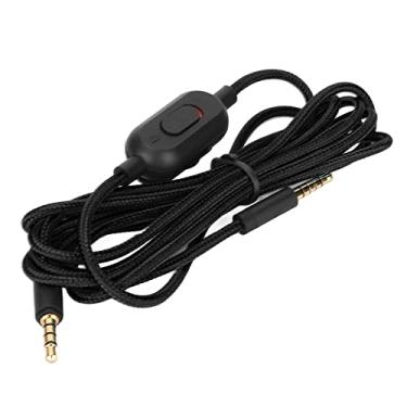 Imagem de Luqeeg Cabo de Fone de Ouvido para Jogos, Cabo Tecido Com Interruptor Mudo para G Pro G433 G233, Controle de Volume para Jogadores ou Streamers (#11)