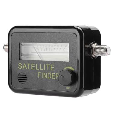 Imagem de Pissente Medidor de Sinal de Satélite, Localizador de Satélite Medidor Detector de Tela Digital 0.95GHz-2.15GHz Sensibilidade de 0,2 DB 7dB para Ajuste Fácil de Antena Com