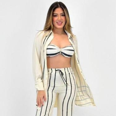 Imagem de Saída de Praia Bana Bana Chemise Feminina-Feminino