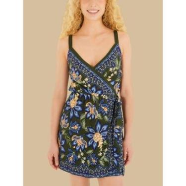 Imagem de Vestido Curto Jardim Chintz Farm Cor:;Tamanho:GG-Feminino