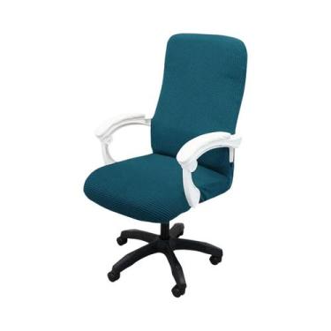 Imagem de Capa De Cadeira De Escritório Para Computador Em Jacquard Espesso, Res