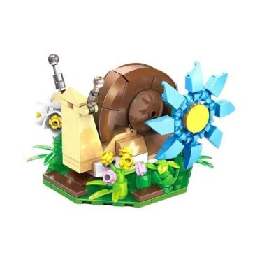 Imagem de Kit De Blocos De Montar De Animais Fofos Para Meninas: Insetos, Borbol