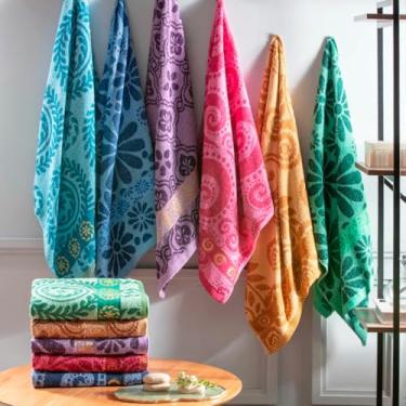 Imagem de Toalhas Algodão Kit Banho Hotel Gigante Peças Luxo Beleza Kit Cor Sortido Capadocia (1)