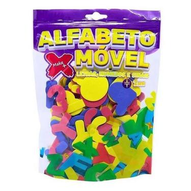 Imagem de Alfabeto Movel Em Eva 4cm X 2mm 150 Peças Make - GGB, EVA
