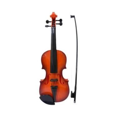 Imagem de Kit De Violino Para Iniciantes, Violino Simulado Para Prática Musical,