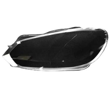 Imagem de Abajur transparente farol escudo dianteiro do carro lente capas Compatível com vw golf 6 mk6 gti r 2010-2014(Left)