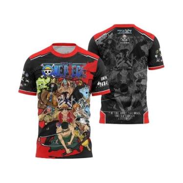 Imagem de Camiseta Unissex De Manga Curta Com Estampa 3D De Luffy E Zoro, Estilo