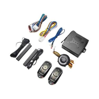 Imagem de Sistema De Alarme Para Carro Com Entrada Sem Chave E Trava Central Rem