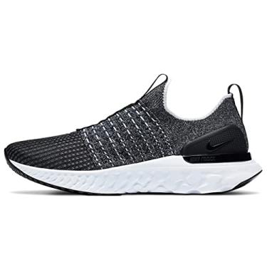 Imagem de Nike Tênis de corrida masculino React Phantom Run Fk 2 Cj0277-003, Preto/branco, 6